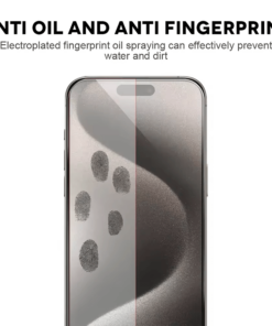 ARC 120 Clear Tempered Glass Screen Protector for iPhone 15 Pro(4)