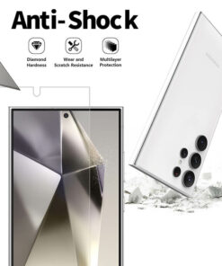 Clear Tempered Glass For Samsung S24 Ultra (3)