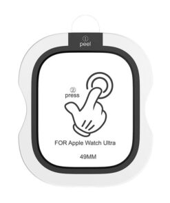 Easy Applicator Set Full Cover Tempered Glass For Apple Watch 49mm (1)