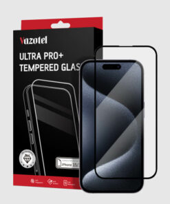 For iPhone 15 PRO Premium 2.5D Full Cover Tempered Glass (4)