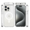 Magnetic Crstal Clear ICE Case For iPhone 15 Pro, 15 Pro Max (3)