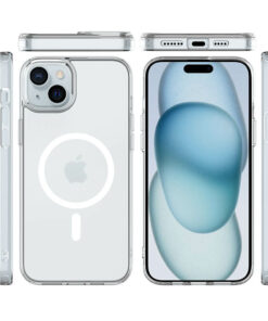 Premium Magsafe Clear ICE Case For iPhone 15,15 Plus (2)