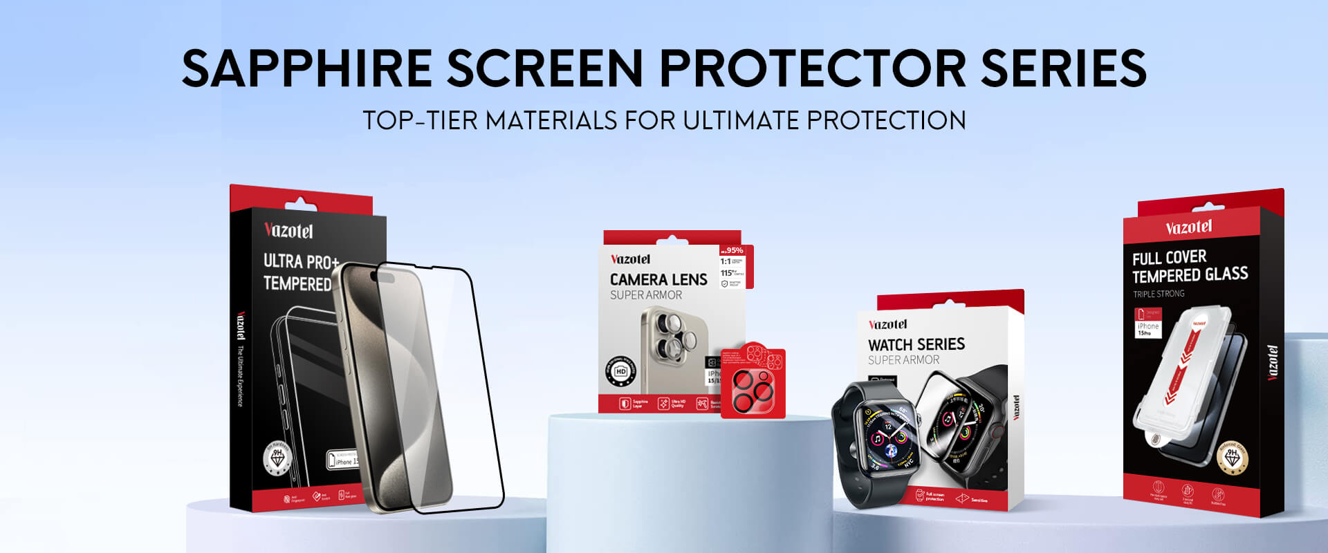 Premium tempered glass screen protector -Banner 1