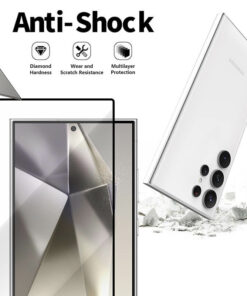 Sensitive Fingerprint Unlock 2.5D Full Cover Tempered Glass For Samsung S24 Ultra (3)